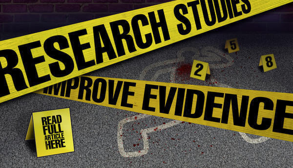Resource studies and improve evidence written across yellow tape
